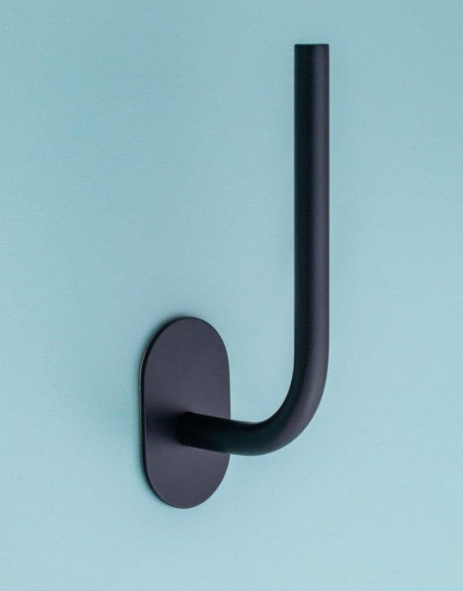 Bemeta Easy Suport rezerva hartie igienica, rotunjit, negru