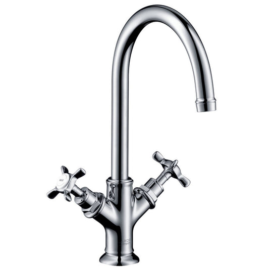 Baterie chiuveta baie Hansgrohe Axor Montreux 210, dubla comanda, cu ventil pop-up