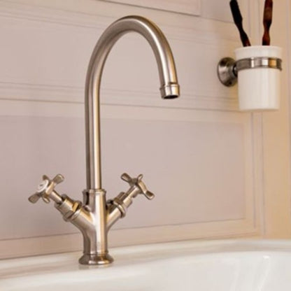 Baterie chiuveta baie Hansgrohe Axor Montreux 210, dubla comanda, cu ventil pop-up