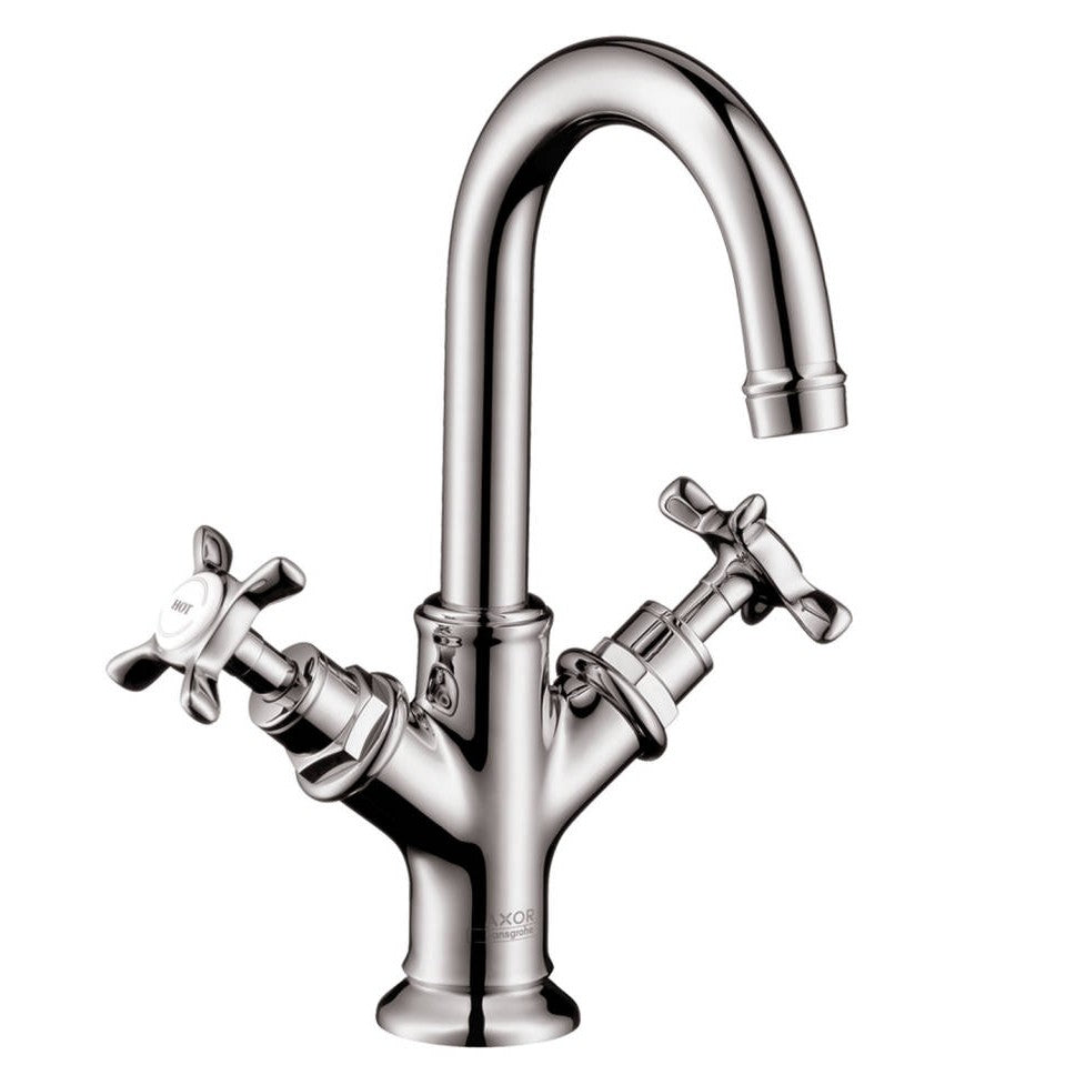 Baterie lavoar Hansgrohe Axor Montreux 160, dubla comanda, cu ventil pop-up