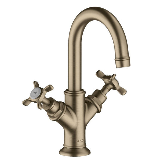 Baterie lavoar Hansgrohe Axor Montreux 160, dubla comanda, cu ventil pop-up