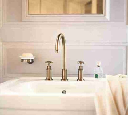 Baterie lavoar Hansgrohe Axor Montreux 180, dubla comanda, cu ventil pop-up
