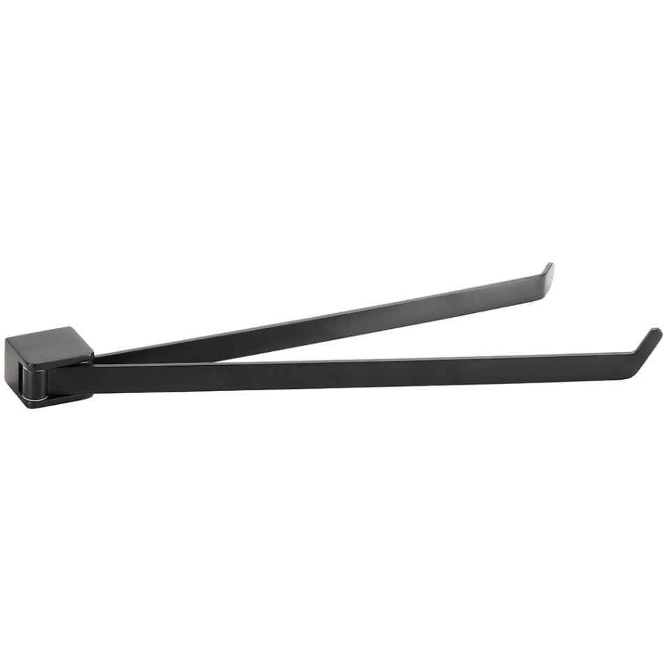 Bemeta Organic Suport prosop baie tip bara dubla, negru