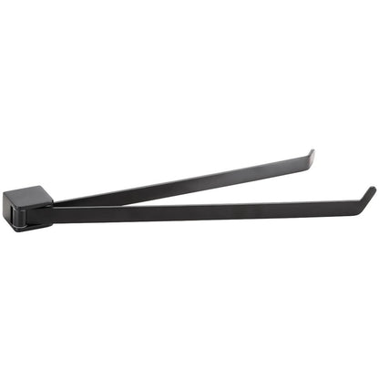 Bemeta Organic Suport prosop baie tip bara dubla, negru