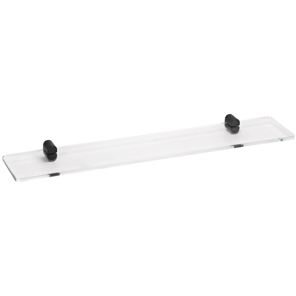Bemeta Organic Polita din sticla 60 cm, negru