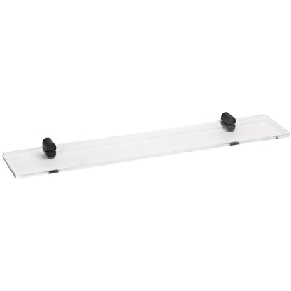 Bemeta Organic Polita din sticla 60 cm, negru