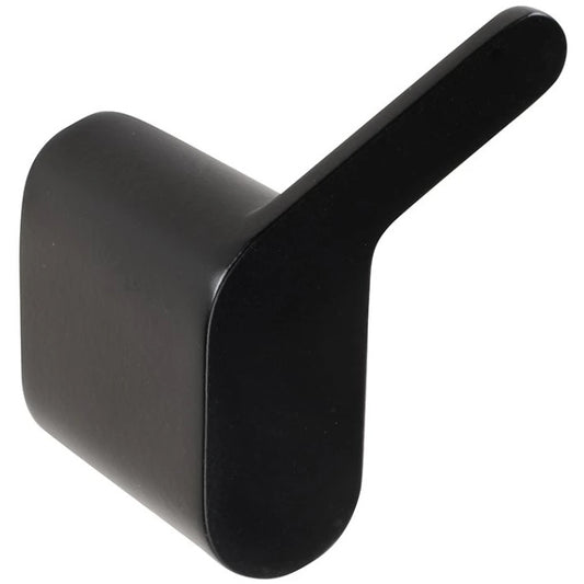 Bemeta Organic Cuier baie 4 cm, varianta dreapta, negru