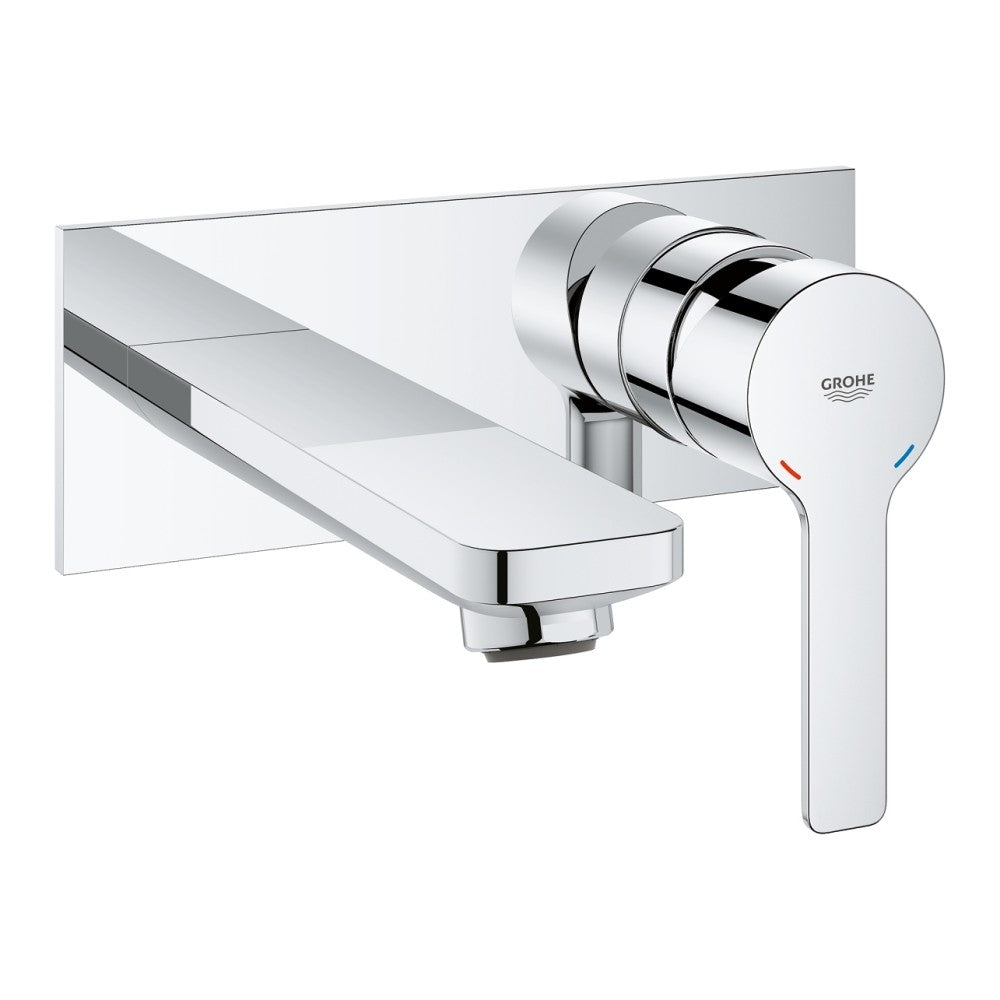 Baterie chiuveta baie incastrata Grohe Lineare, pipa 15 cm