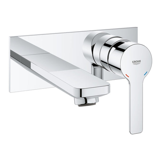 Baterie chiuveta baie incastrata Grohe Lineare, pipa 15 cm