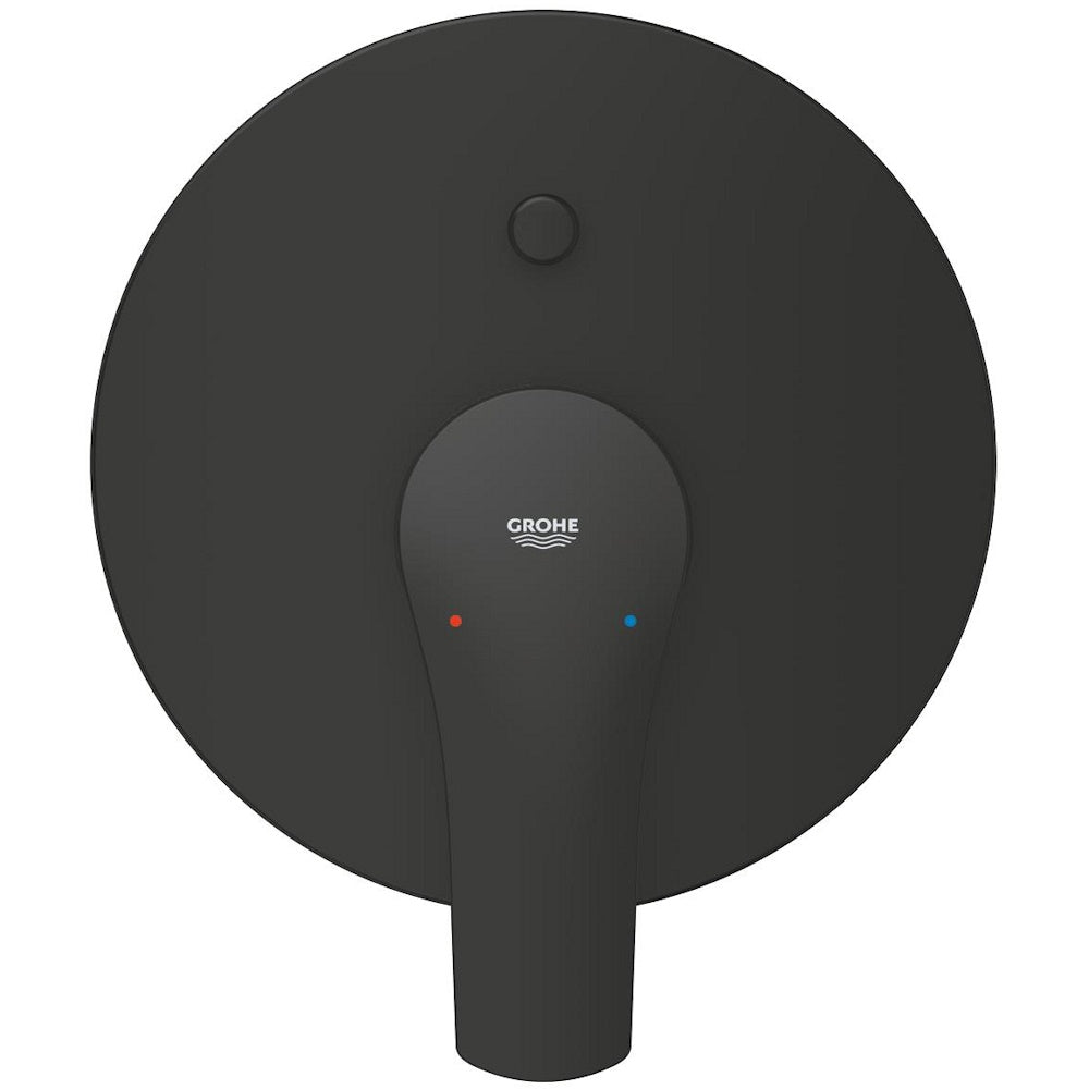 Grohe Eurosmart Baterie cada dus monocomanda incastrata, negru mat