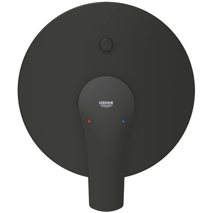 Grohe Eurosmart Baterie cada dus monocomanda incastrata, negru mat