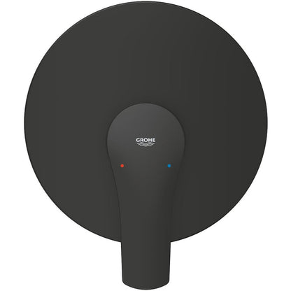 Grohe Eurosmart Baterie dus monocomanda incastrata, negru mat
