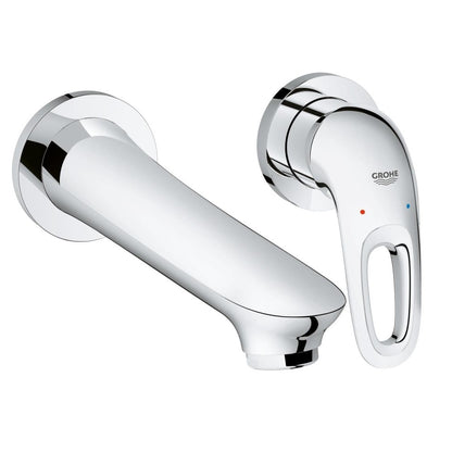Baterie lavoar incastrata Grohe Eurostyle, maner decupat