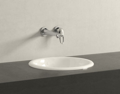 Baterie lavoar incastrata Grohe Eurostyle, maner decupat