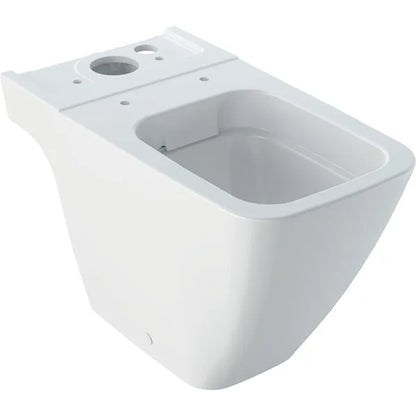 Vas WC pe pardoseala Geberit iCon Square Rimfree 36x64 cm evacuare orizontala