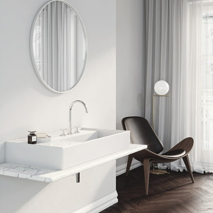 Baterie chiuveta baie Kludi Nova Fonte Classic, dubla comanda, cu 3 gauri, ventil metalic