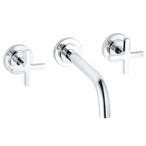 Baterie lavoar incastrata Kludi Nova Fonte Classic, dubla comanda, pipa 18 cm, set complet