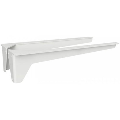 Bemeta Consola pentru blat lavoar 40xH10 cm, sustinere 50 kg, alb