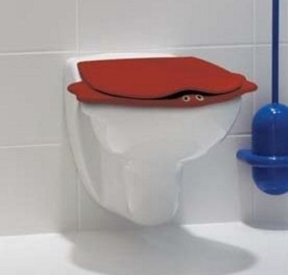 Geberit Bambini Capac WC soft-close 38x39 cm, rosu