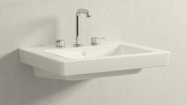 Baterie chiuveta baie Grohe Essence New M, dubla comanda