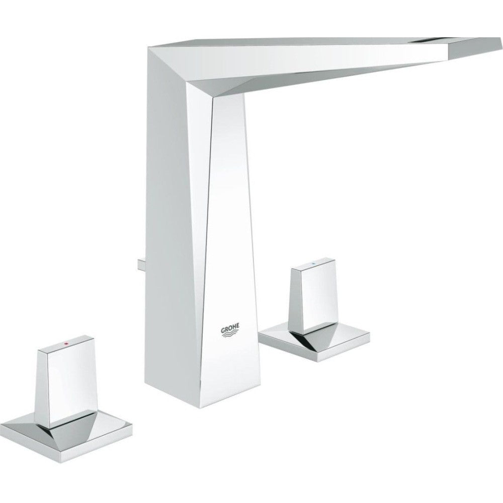 Baterie lavoar Grohe Allure Brilliant, dubla comanda, cu 3 gauri