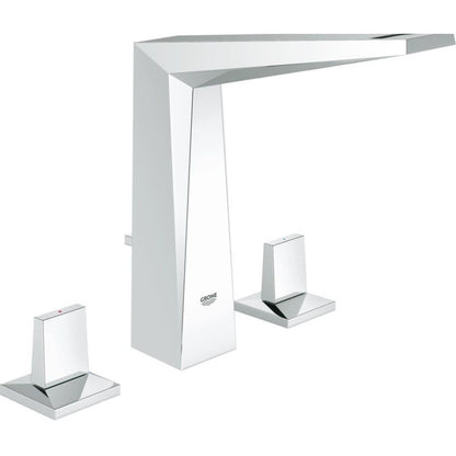 Baterie lavoar Grohe Allure Brilliant, dubla comanda, cu 3 gauri