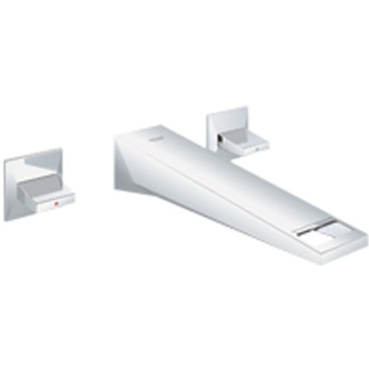 Baterie lavoar perete Grohe Allure Brilliant, dubla comanda, pipa 21 cm