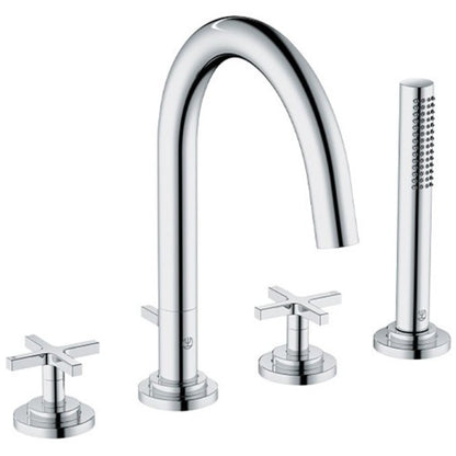 Kludi Nova Fonte Classic Baterie cada dus dubla comanda cu set dus