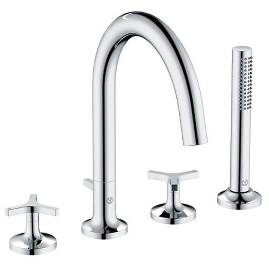 Kludi Nova Fonte Deco Baterie cada dus dubla comanda cu set dus