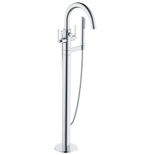 Kludi Nova Fonte Puristic Baterie cada freestanding, crom
