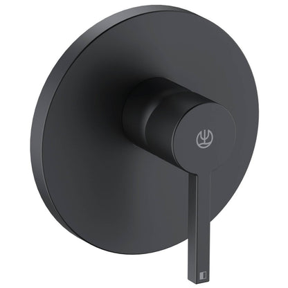 Kludi Nova Fonte Baterie dus monocomanda incastrata, negru mat