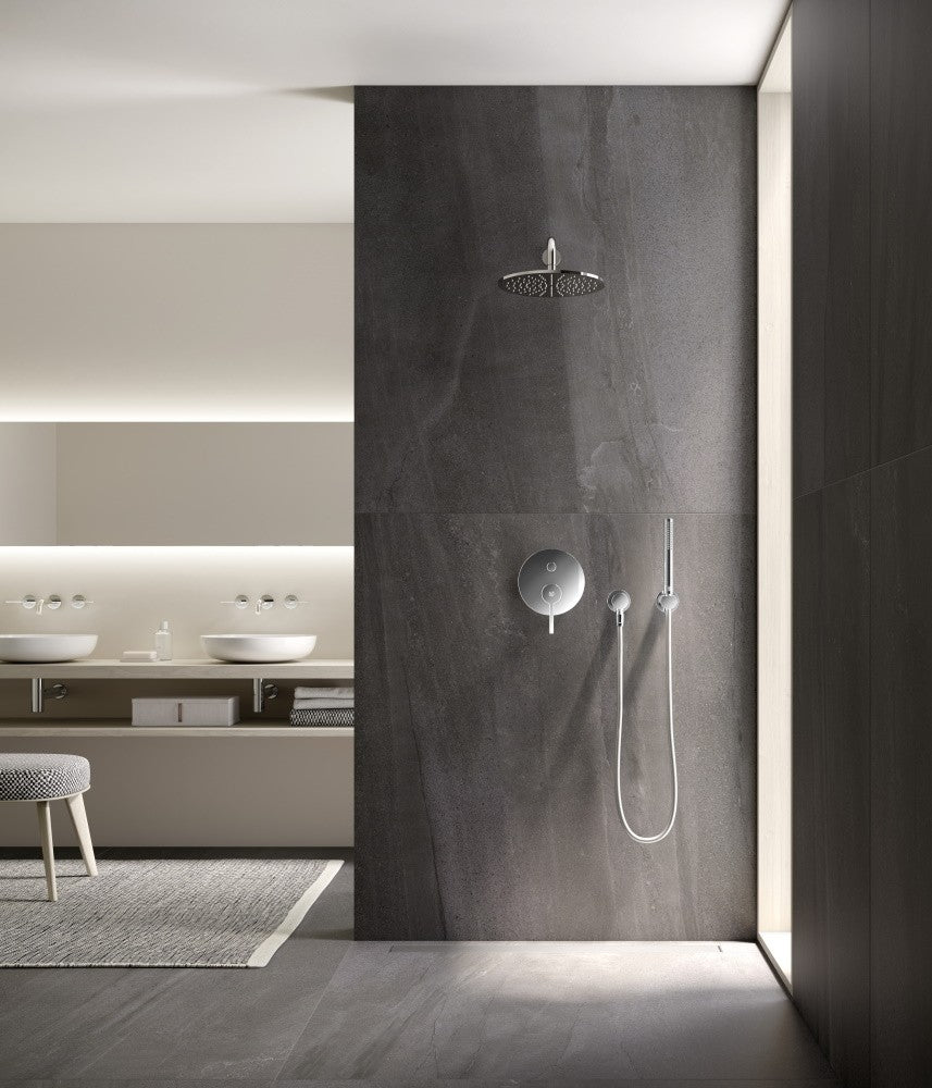 Kludi Nova Fonte Puristic Baterie cada dus monocomanda incastrata, crom