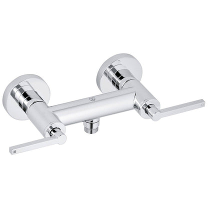 Kludi Nova Fonte Baterie dus dubla comanda, crom