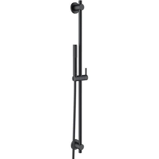 Kludi Nova Fonte Puristic 1S Set dus cu bara 90 cm, negru mat