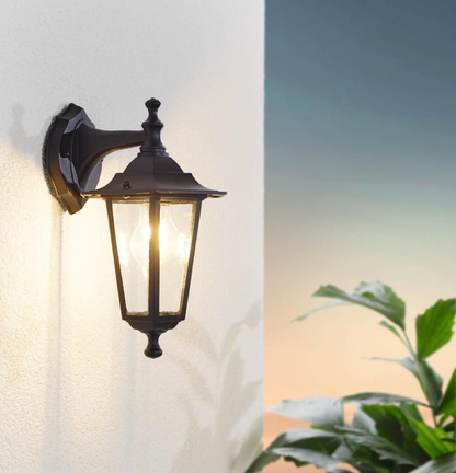 Eglo Laterna 4 Aplica verticala orientata in jos, 1x60W, negru