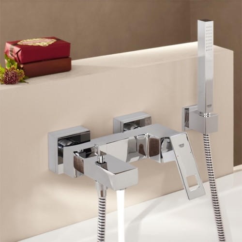 Grohe Eurocube Baterie cada dus monocomanda cu set dus
