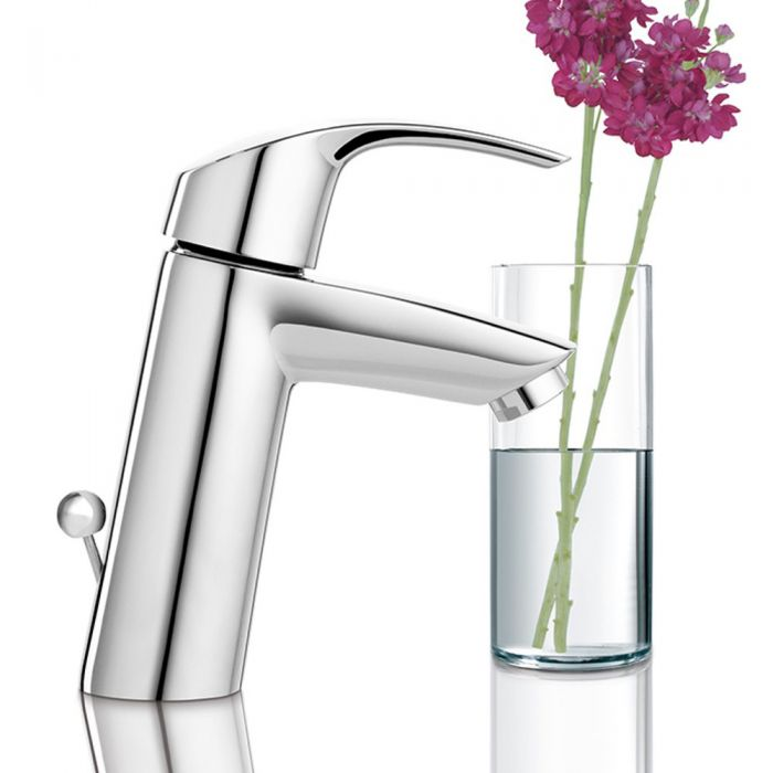 Baterie lavoar Grohe Eurosmart, cu ventil pop-up, marime M