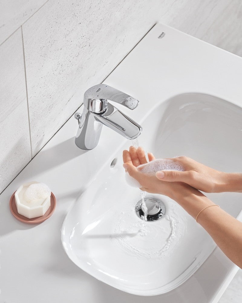 Baterie lavoar Grohe Eurosmart, cu ventil pop-up, marime M
