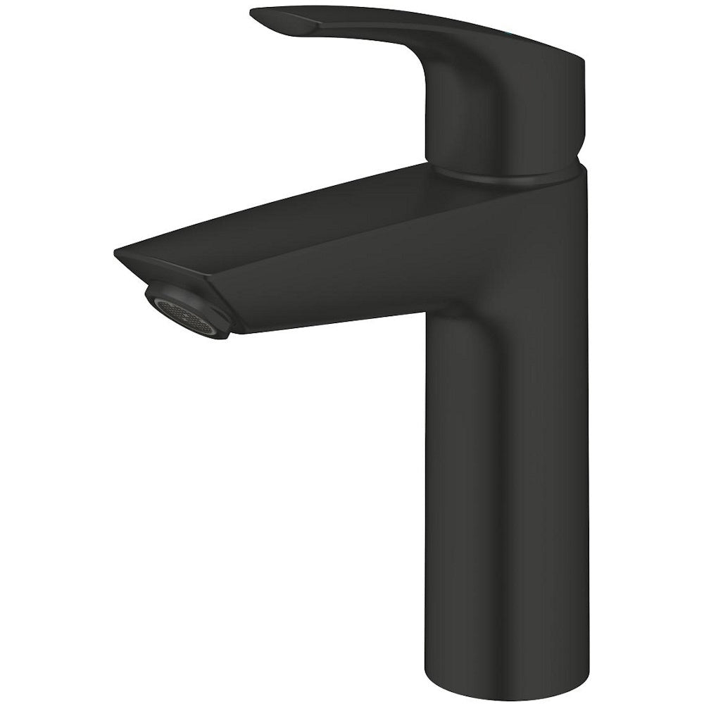 Baterie lavoar monocomanda Grohe Eurosmart fara ventil, marime M, negru mat