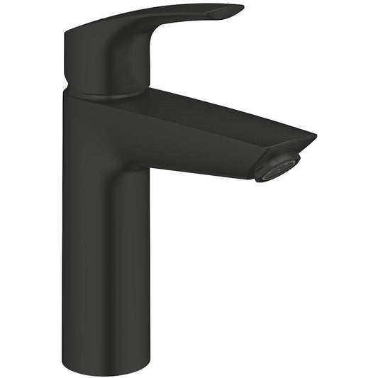 Baterie lavoar monocomanda Grohe Eurosmart fara ventil, marime M, negru mat