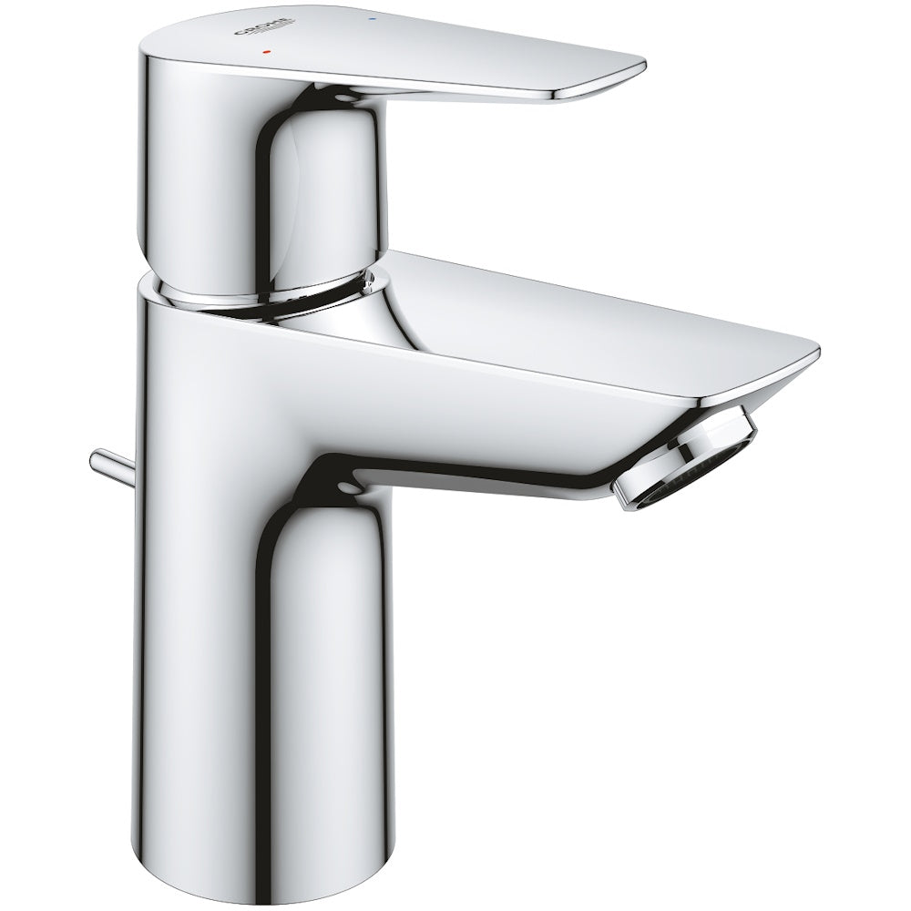Baterie lavoar Grohe BauEdge cu ventil pop-up, marime S, crom