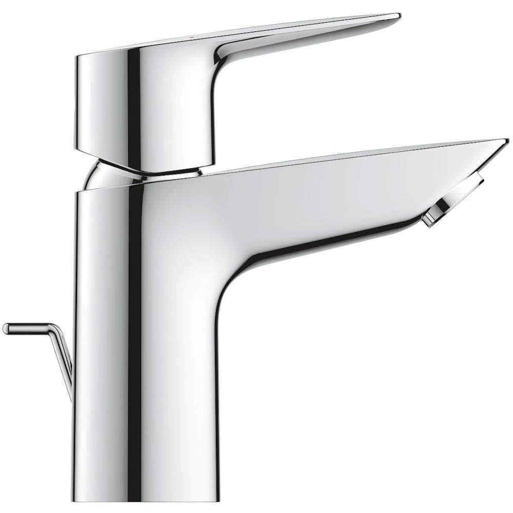 Baterie lavoar Grohe BauEdge cu ventil pop-up, marime S, crom