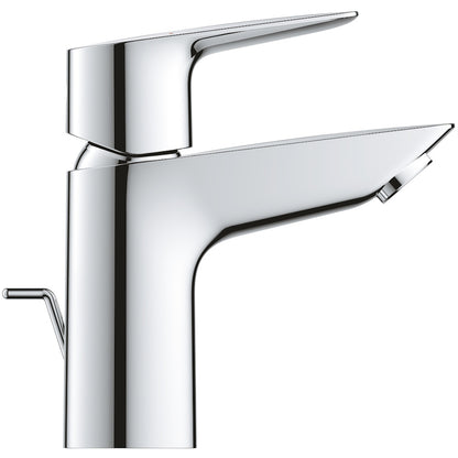 Baterie lavoar Grohe BauEdge cu ventil pop-up, marime S, crom