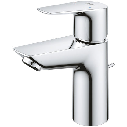 Baterie lavoar Grohe BauEdge cu ventil pop-up, marime S, crom