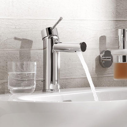 Baterie lavoar Grohe Essence, cu ventil pop-up, coldstart, marime S