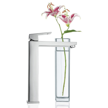 Baterie lavoar pe blat Grohe Eurocube, fara ventil, marime XL