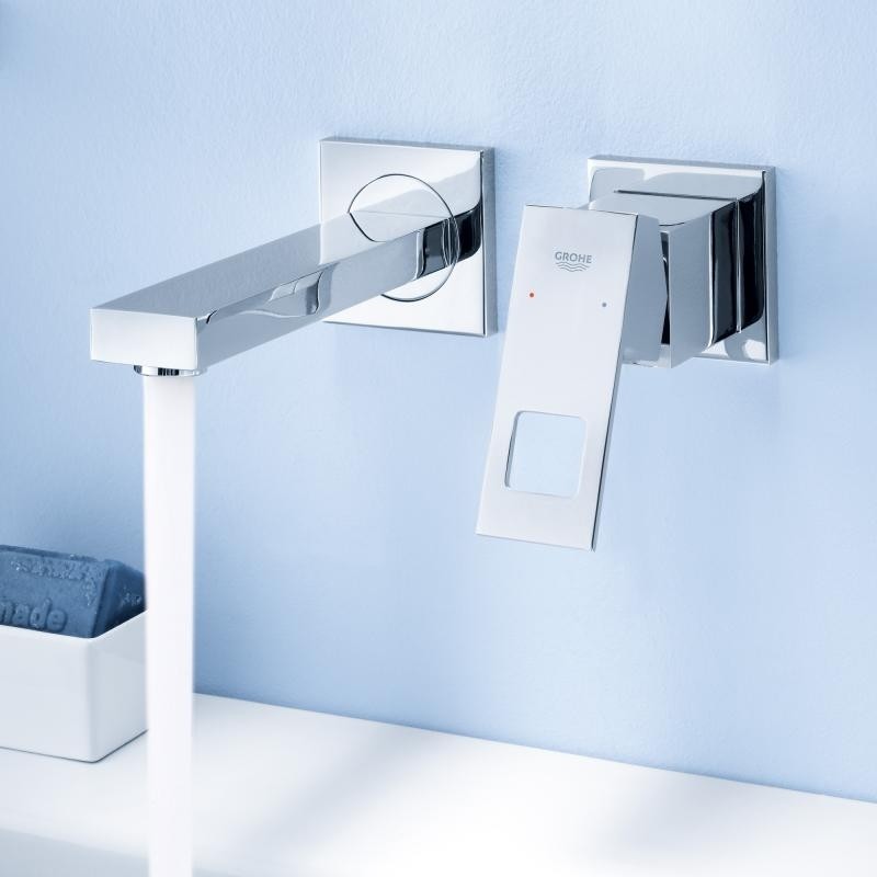 Baterie lavoar incastrata Grohe Eurocube, pipa 23 cm
