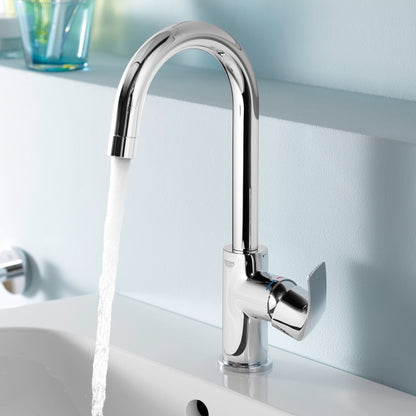 Baterie lavoar Grohe Eurosmart, cu ventil pop-up, marime L