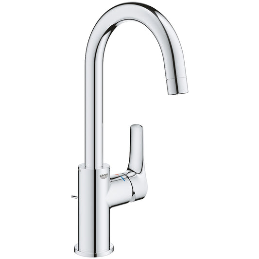 Baterie lavoar Grohe Eurosmart cu ventil pop-up, marime L, crom