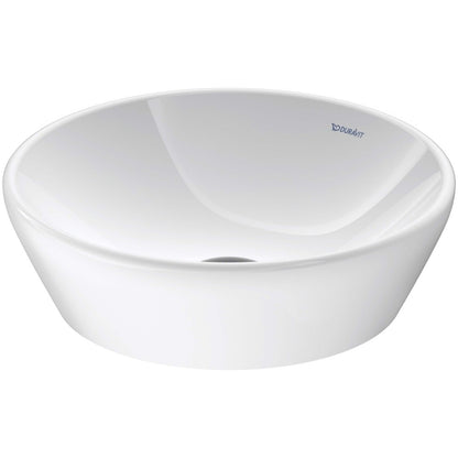 Lavoar baie pe blat, rotund Duravit D-Neo 40x40 cm